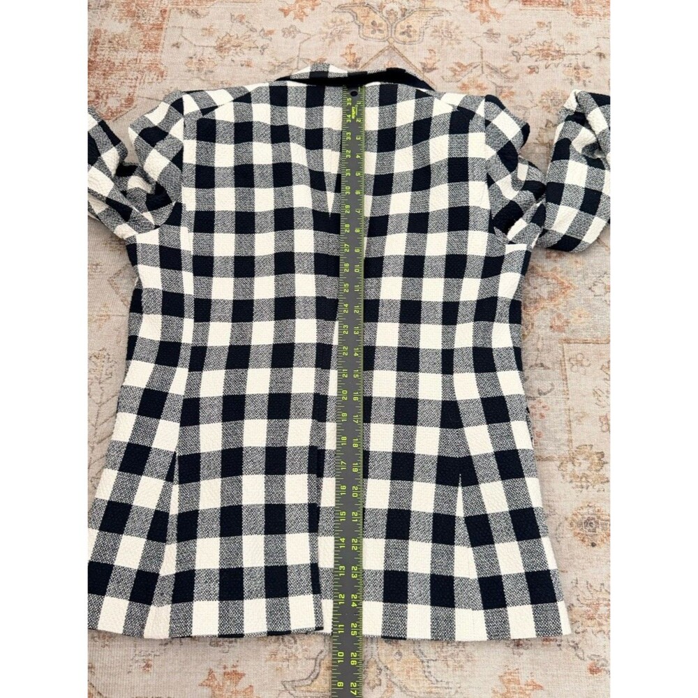 Veronica Beard Gingham Check Plaid Dickey Miller Jacket Blazer Double Breasted 6 - Picture 7 of 8